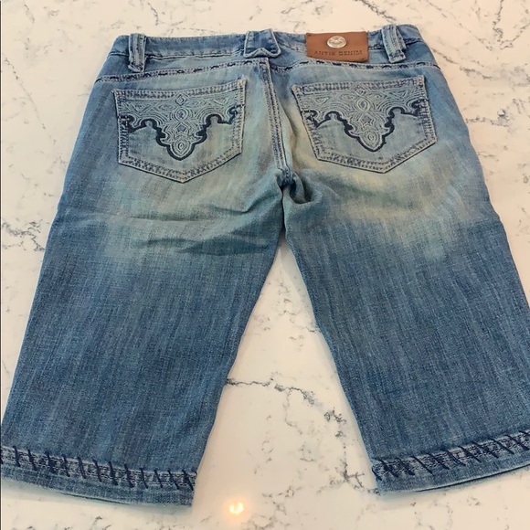 Anton denim jean shorts - size 25 - Picture 2 of 8